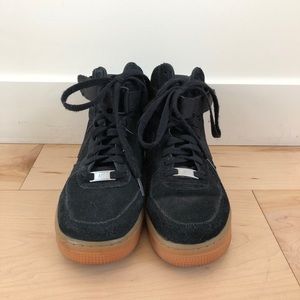 Nike Air Force 1’s - Black